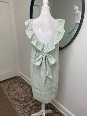 EVERY NWOT Ruffle Tie Back Dress Size Small